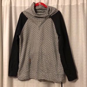 Cowl-neck sweater